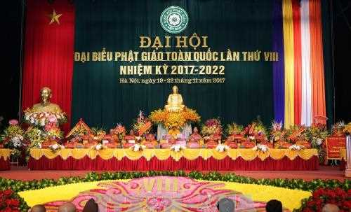 Khai mạc trọng thể Đại hội đại biểu Phật gi&aacute;o to&agrave;n quốc lần thứ VIII