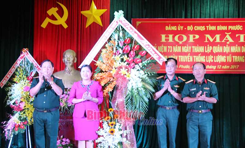 Họp mặt kỷ niệm 73 năm Ng&agrave;y th&agrave;nh lập Qu&acirc;n đội nh&acirc;n d&acirc;n Việt Nam