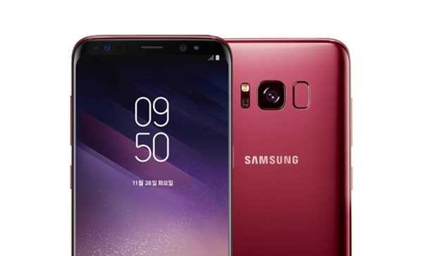 Samsung ra phiên bản Galaxy S8 màu đỏ cạnh tranh iPhone X