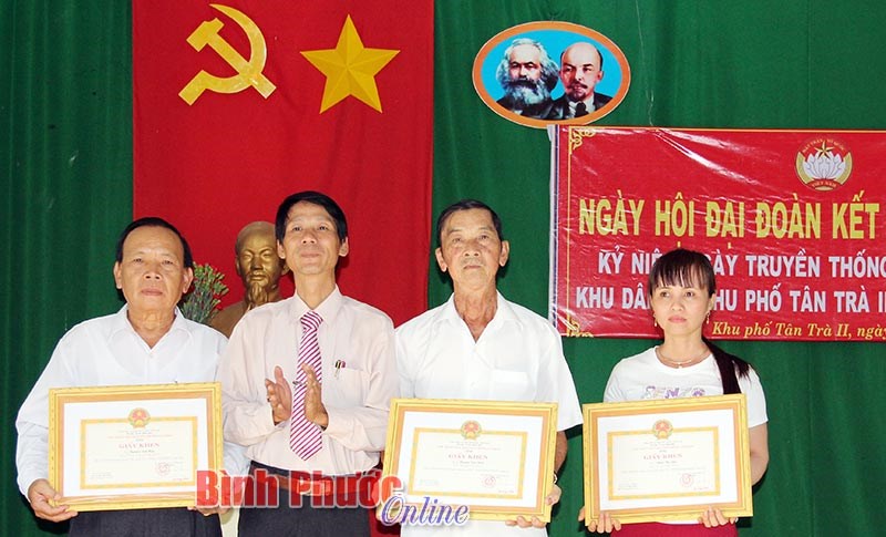 T&acirc;n Tr&agrave; II 6 năm liền giữ vững danh hiệu khu d&acirc;n cư văn h&oacute;a