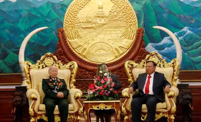 L&agrave;o đ&aacute;nh gi&aacute; cao đ&oacute;ng g&oacute;p của c&aacute;c chiến sỹ qu&acirc;n t&igrave;nh nguyện Việt Nam