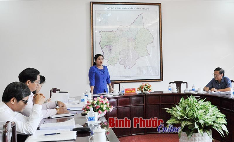 Thảo luận c&aacute;c văn bản tr&igrave;nh kỳ họp thứ 5, HĐND tỉnh