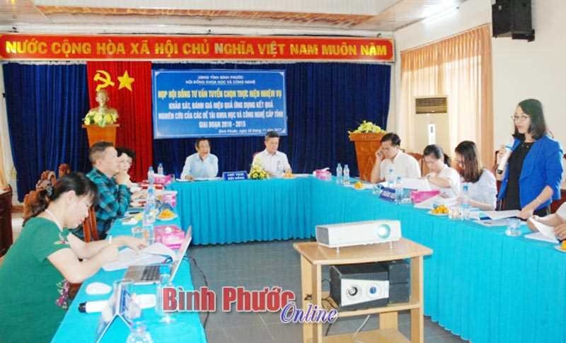 Th&ocirc;ng qua nhiệm vụ &ldquo;Khảo s&aacute;t, đ&aacute;nh gi&aacute; hiệu quả ứng dụng kết quả nghi&ecirc;n cứu của c&aacute;c đề t&agrave;i KH-CN cấp tỉnh giai đoạn 2010-2015&rdquo;