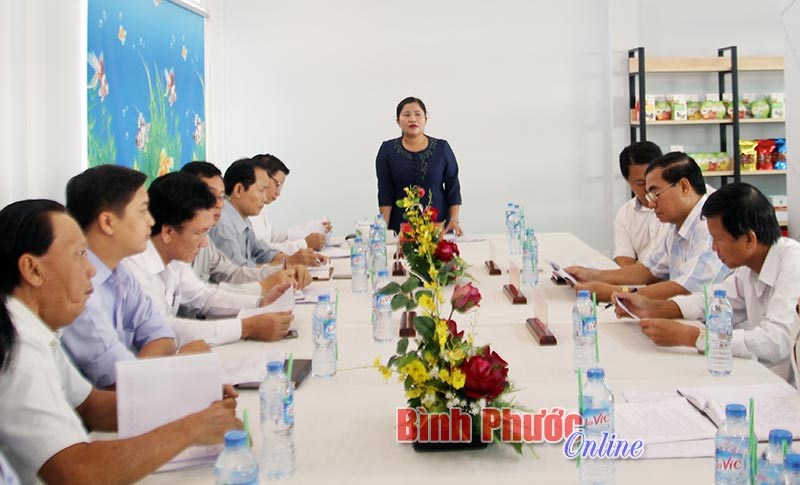 Thường trực Tỉnh ủy tiếp doanh nghiệp định kỳ th&aacute;ng 11