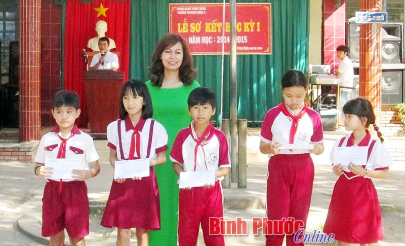 Tiểu học Minh Hưng A thực hiện tốt BHYT học sinh