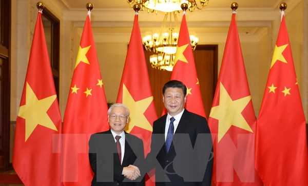 L&atilde;nh đạo Đảng gửi Điện mừng l&atilde;nh đạo Đảng Cộng sản Trung Quốc