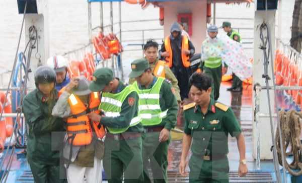 Vùng biển từ Bà Rịa-Vũng Tàu đến Cà Mau có gió mạnh giật cấp 12