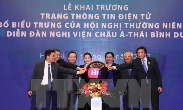 Khai trương Trang th&ocirc;ng tin điện tử v&agrave; c&ocirc;ng bố biểu trưng APPF-26