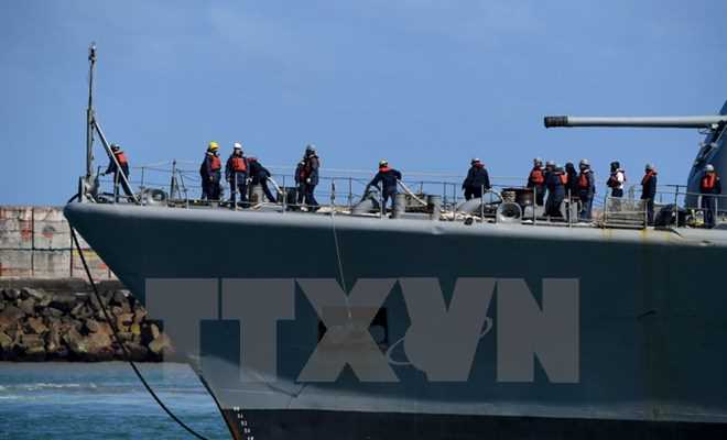 Phát hiện thêm 2 vật thể trong khu vực tìm kiếm tàu ngầm mất tích