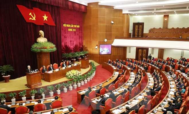Khai mạc Hội nghị lần thứ s&aacute;u Ban Chấp h&agrave;nh TW Đảng kh&oacute;a XII