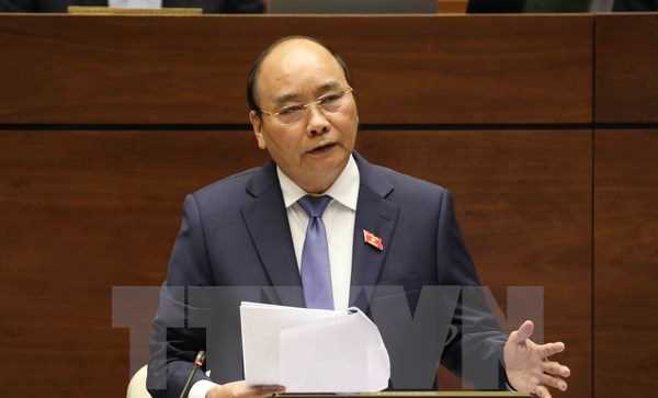Thủ tướng trả lời chất vấn tại Kỳ họp thứ 4, Quốc hội Kh&oacute;a XIV