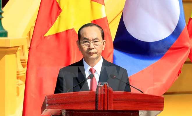 Ph&aacute;t biểu của Chủ tịch nước bế mạc Năm Đo&agrave;n kết Hữu nghị Việt-L&agrave;o