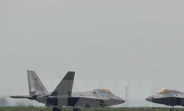 Mỹ sẽ điều 6 tiêm kích tàng hình Raptor tới bán đảo Triều Tiên