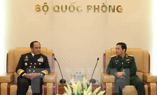 Tăng cường hợp t&aacute;c s&acirc;u rộng giữa hải qu&acirc;n Việt Nam v&agrave; Indonesia