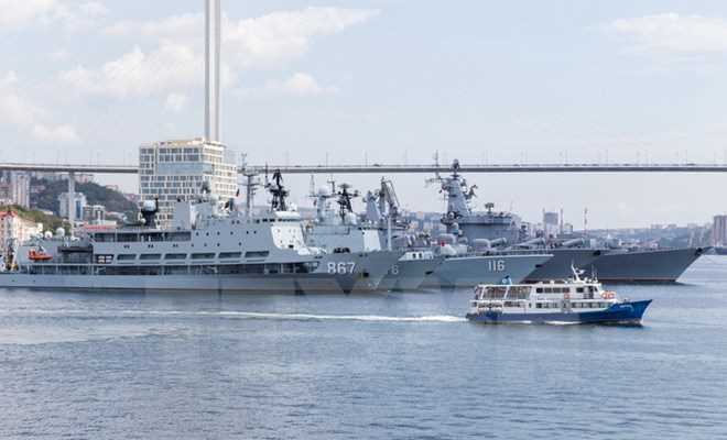 Trung Quốc, Nga đồng loạt tiến hành diễn tập quân sự gần Triều Tiên