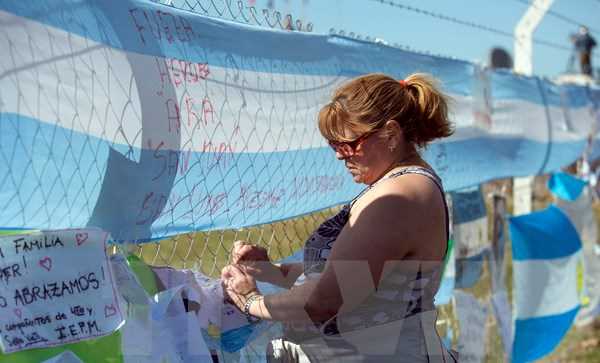 Vụ tàu ngầm Argentina mất tích: Ngừng các hoạt động cứu hộ