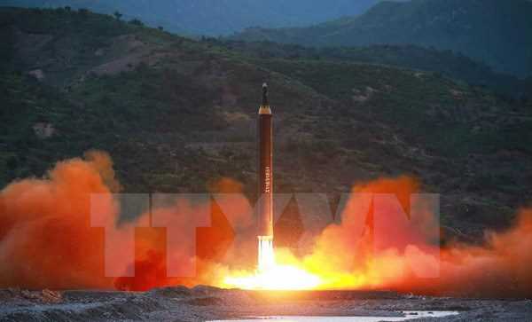 Sáng sớm nay, 29-11 Triều Tiên đã phóng tên lửa đạn đạo