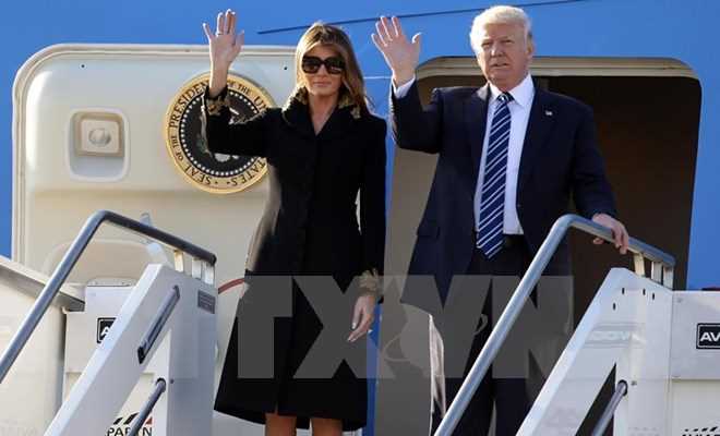 Tổng thống Mỹ Trump thăm H&agrave; Nội sau khi dự Hội nghị cấp cao APEC