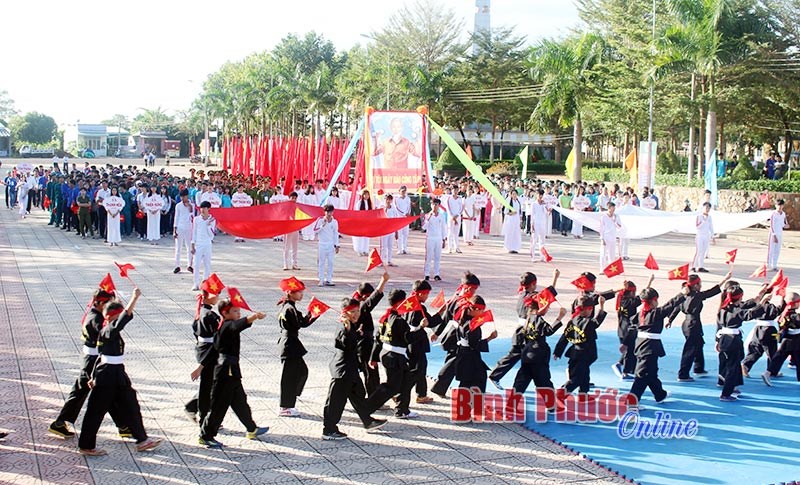 900 vận động viên tham gia Đại hội thể dục thể thao huyện Bù Đốp