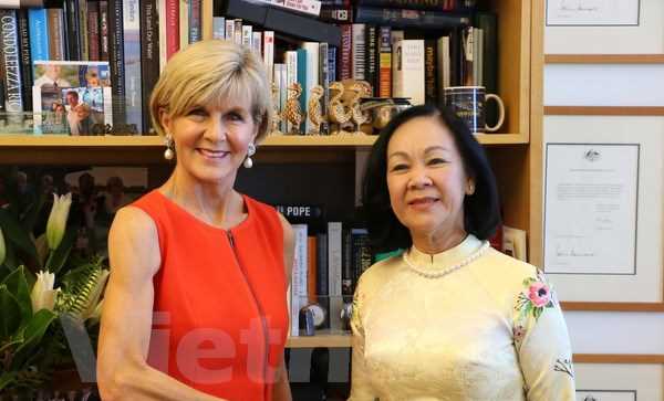 Đo&agrave;n đại biểu Đảng tiến h&agrave;nh thăm v&agrave; làm vi&ecirc;̣c tại Australia