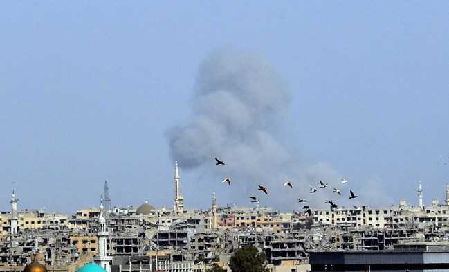 Pháo binh và máy bay yểm trợ, quân đội Syria thắng lớn ở Đông Ghouta