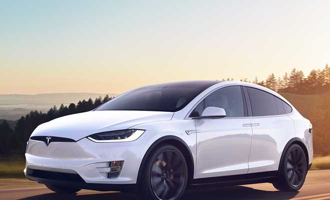 Khách tham quan mãn nhãn với mẫu Model X của Tesla tại CES 2018