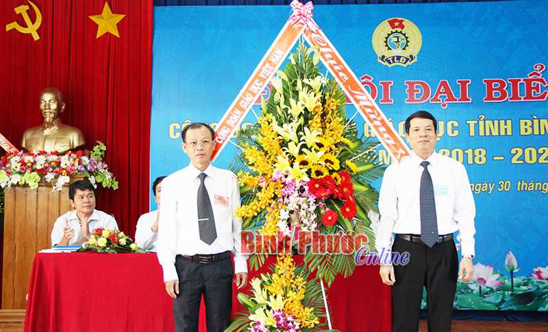 Đại hội đại biểu Công đoàn ngành Giáo dục tỉnh nhiệm kỳ 2018-2023