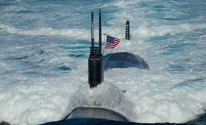 Trung Quốc lắp hệ thống cảm biến theo dõi tàu ngầm Mỹ ở gần Guam