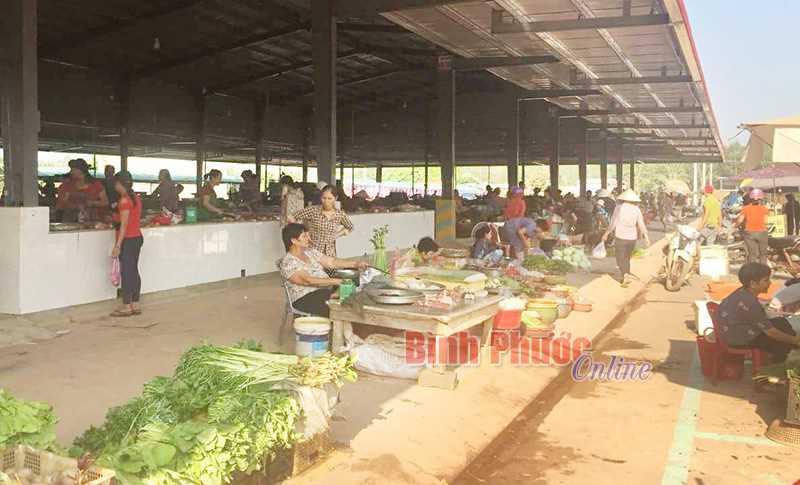 Chợ mới Tân Tiến đi vào hoạt động