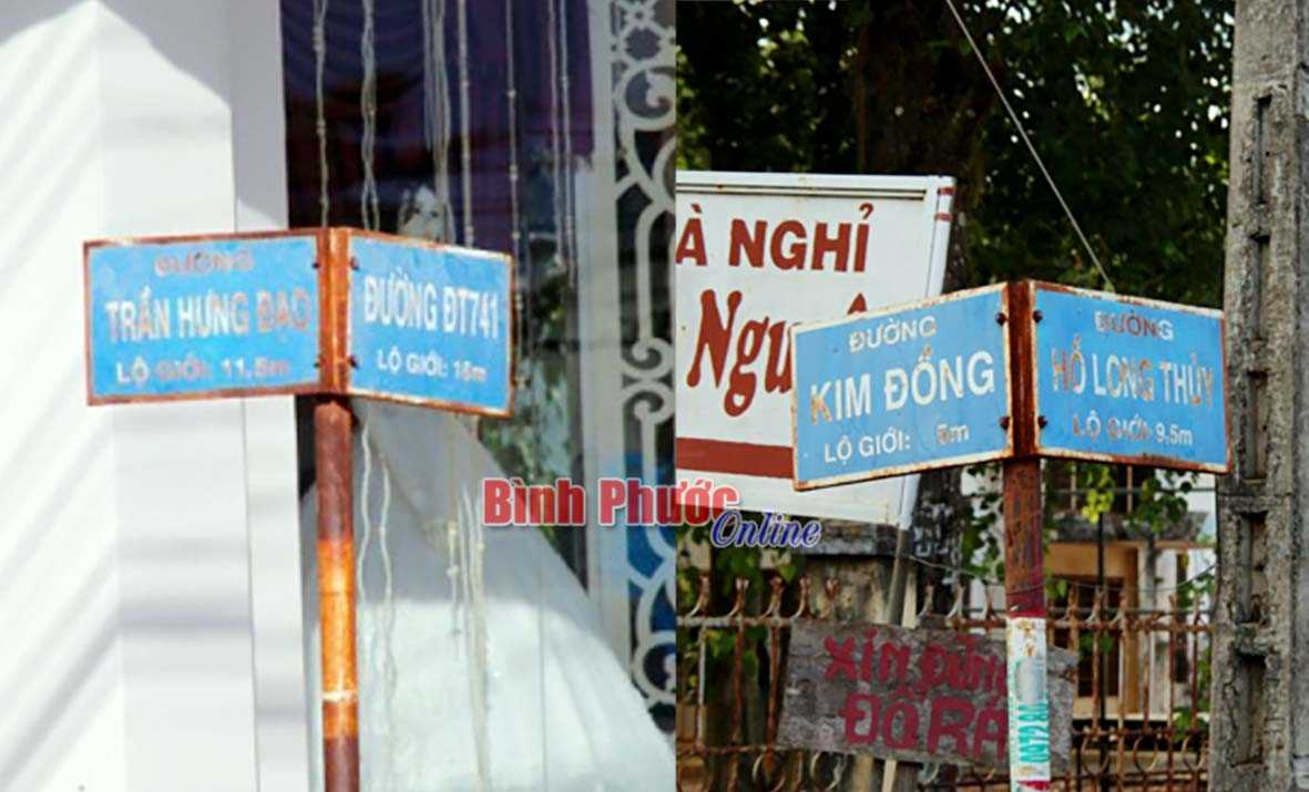 Văn minh từ bảng tên đường