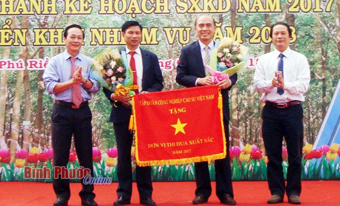 Cao su Phú Thịnh: Thu nhập bình quân trên 8 triệu đồng/người/tháng