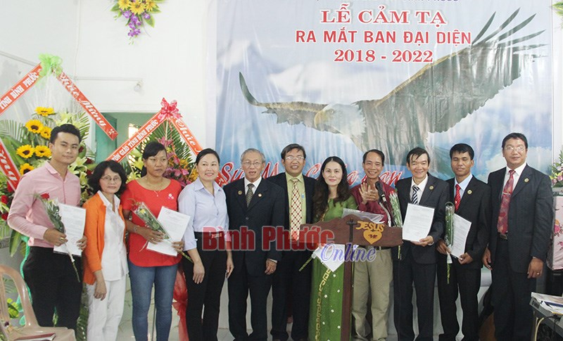 Ra mắt ban đại diện Gi&aacute;o hội B&aacute;p T&iacute;t tỉnh B&igrave;nh Phước