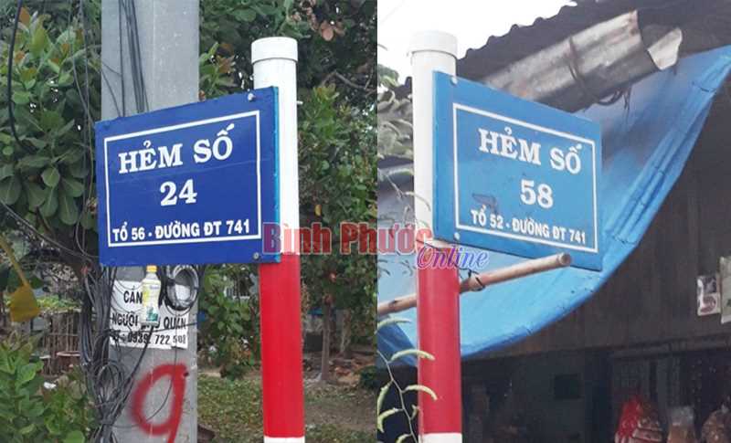 Biển chỉ dẫn đ&atilde; được thay mới