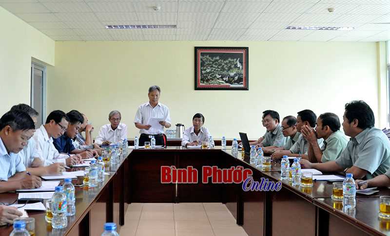 C&ocirc;ng bố quyết định th&agrave;nh lập đo&agrave;n kiểm tra việc quản l&yacute;, sử dụng đất của thủy điện Th&aacute;c Mơ