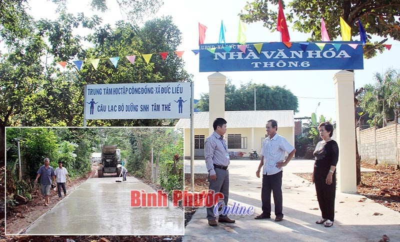 Đức Liễu về đ&iacute;ch n&ocirc;ng th&ocirc;n mới