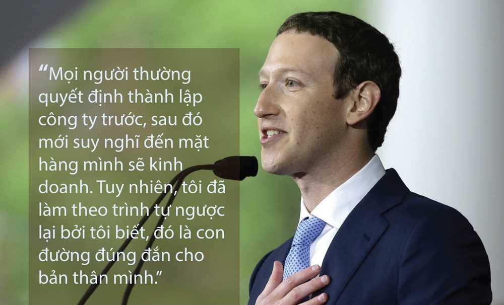 Những câu nói nổi tiếng của ông chủ Facebook Mark Zuckerberg