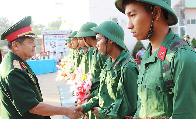 C&aacute;c huyện, thị t&iacute;ch cực chuẩn bị giao qu&acirc;n năm 2018