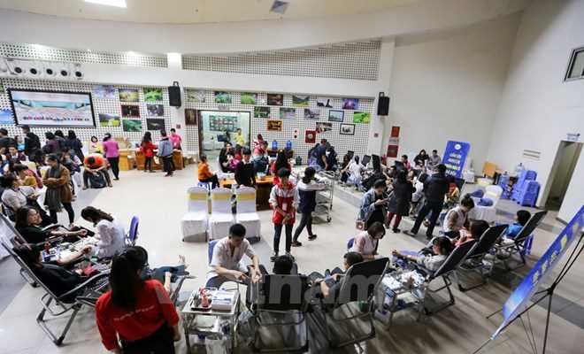 Cần 60.000 đơn vị máu phục vụ cho nhu cầu điều trị dịp Tết