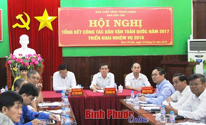 Hội nghị trực tuyến tổng kết c&ocirc;ng t&aacute;c d&acirc;n vận năm 2017