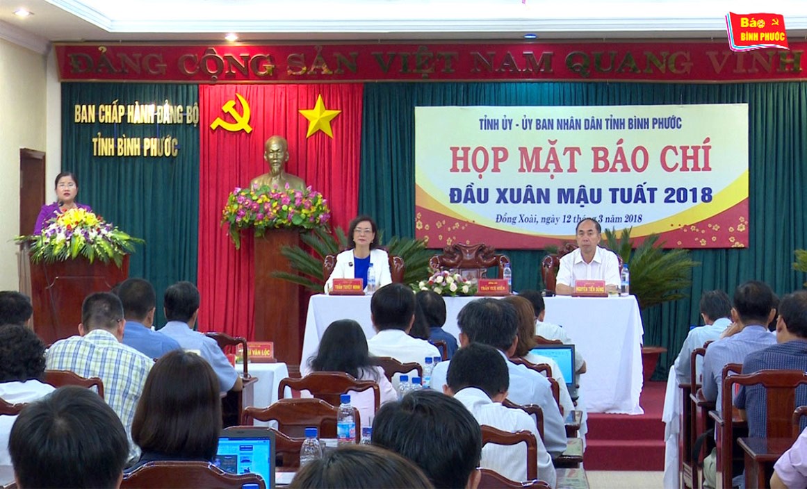 [Video] L&atilde;nh đạo tỉnh lu&ocirc;n lắng nghe b&aacute;o ch&iacute; v&igrave; sự ph&aacute;t triển của B&igrave;nh Phước