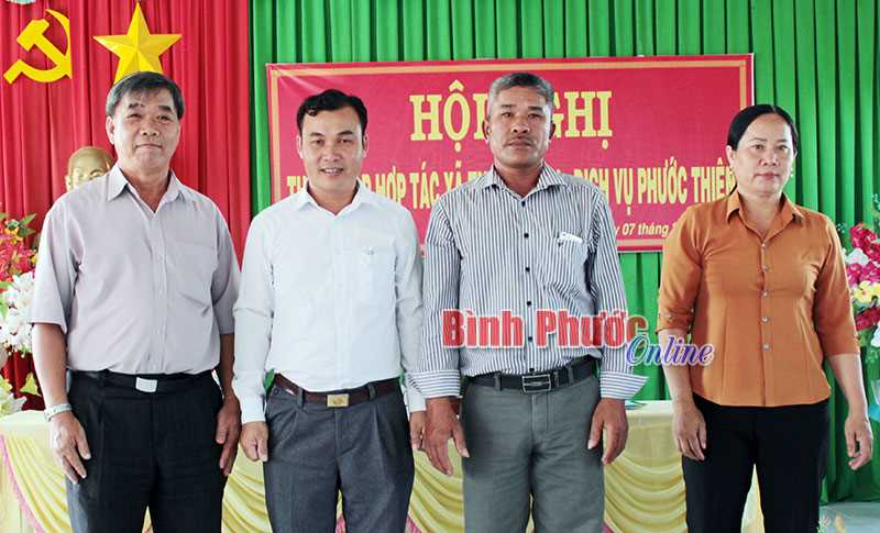 Thành lập Hợp tác xã thương mại - dịch vụ Phước Thiện