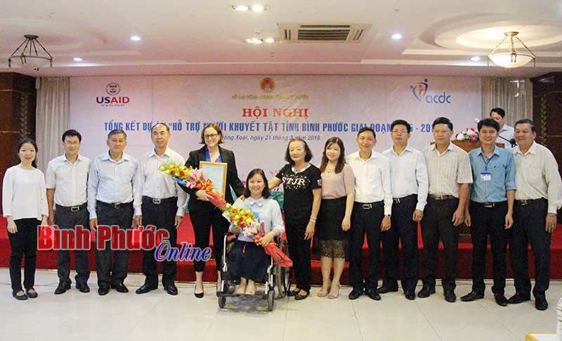 Tổng kết dự &aacute;n hỗ trợ người khuyết tật giai đoạn 2015-2018