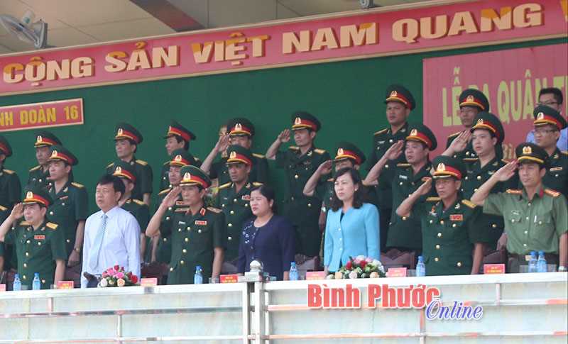 Binh đo&agrave;n 16 ra qu&acirc;n thực hiện nhiệm vụ năm 2018