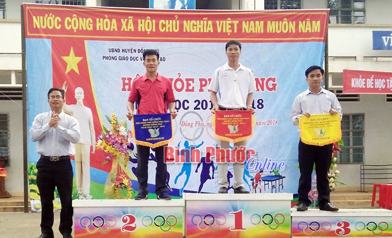 Đồng Xoài, Đồng Phú bế mạc hội khỏe Phù Đổng