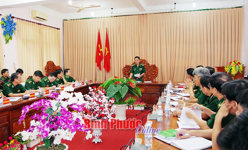 Giao ban c&ocirc;ng t&aacute;c bi&ecirc;n ph&ograve;ng th&aacute;ng 3: Sau tết, giảm c&aacute;c loại tội phạm