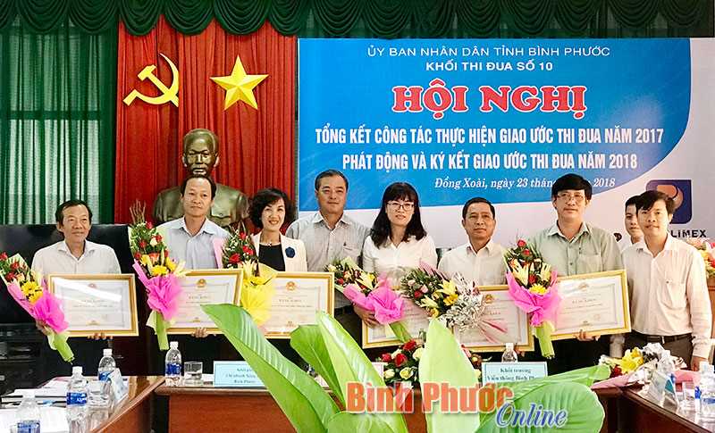 Viễn th&ocirc;ng B&igrave;nh Phước dẫn đầu Khối thi đua số 10