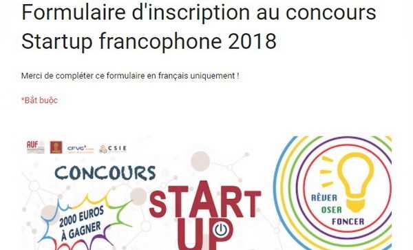 Cuộc thi “Khởi nghiệp 2018” dành cho thanh niên bốn nước ​ASEAN