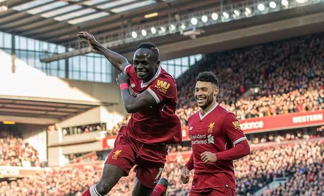 Liverpool chiếm vị trí thứ 2 của M.U sau chiến thắng vùi dập
