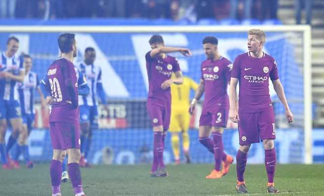 Thua sốc đội hạng 3, Manchester City cay đắng chia tay FA Cup