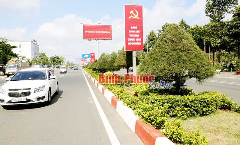 Đồng Xoài tập trung chỉnh trang đô thị